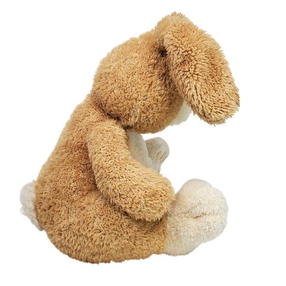 Vtg Gund Just Abunny Stuffed Rabbit Animal 12" Tan Animalcore Large Plush - Picture 3 of 9